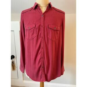 LOVE 8 Womens Button Down Shirt SZ SMALL NWT